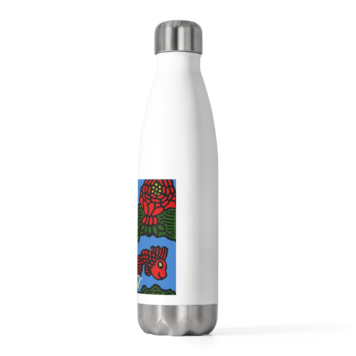 Galloping carefree through life Stainless Steel Water Bottle