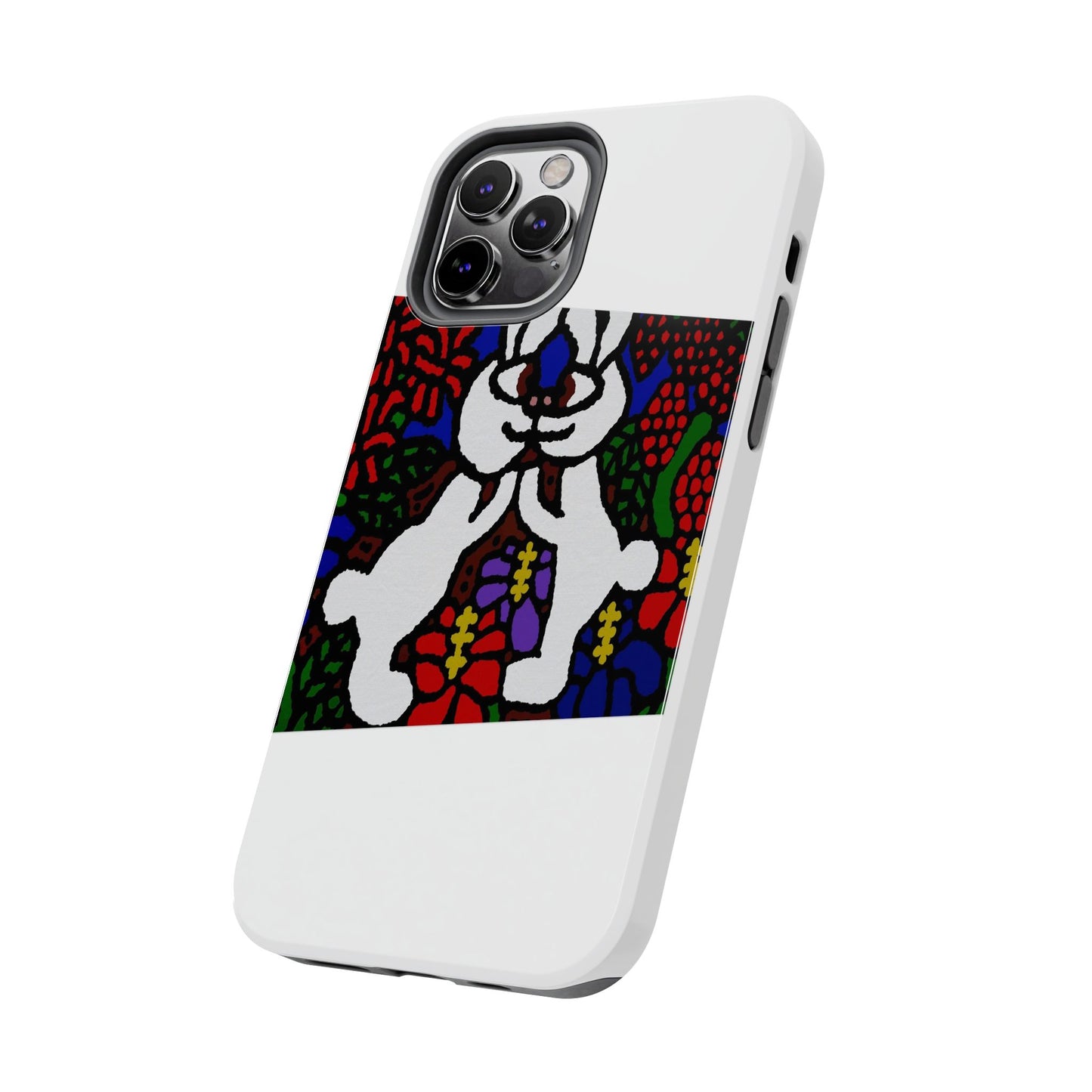 Bunnies in love Tough Phone Case