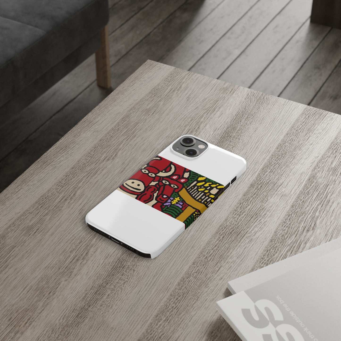 Going blessed by light together Slim Phone Case