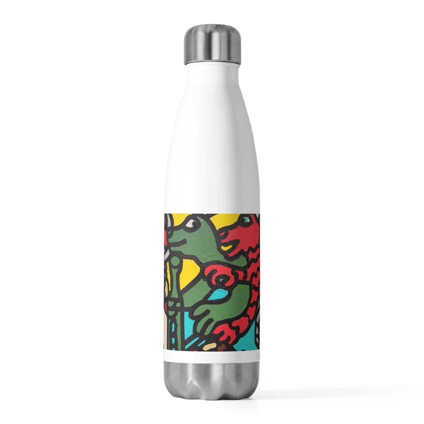 Enjoying our companionship Stainless Steel Water Bottle