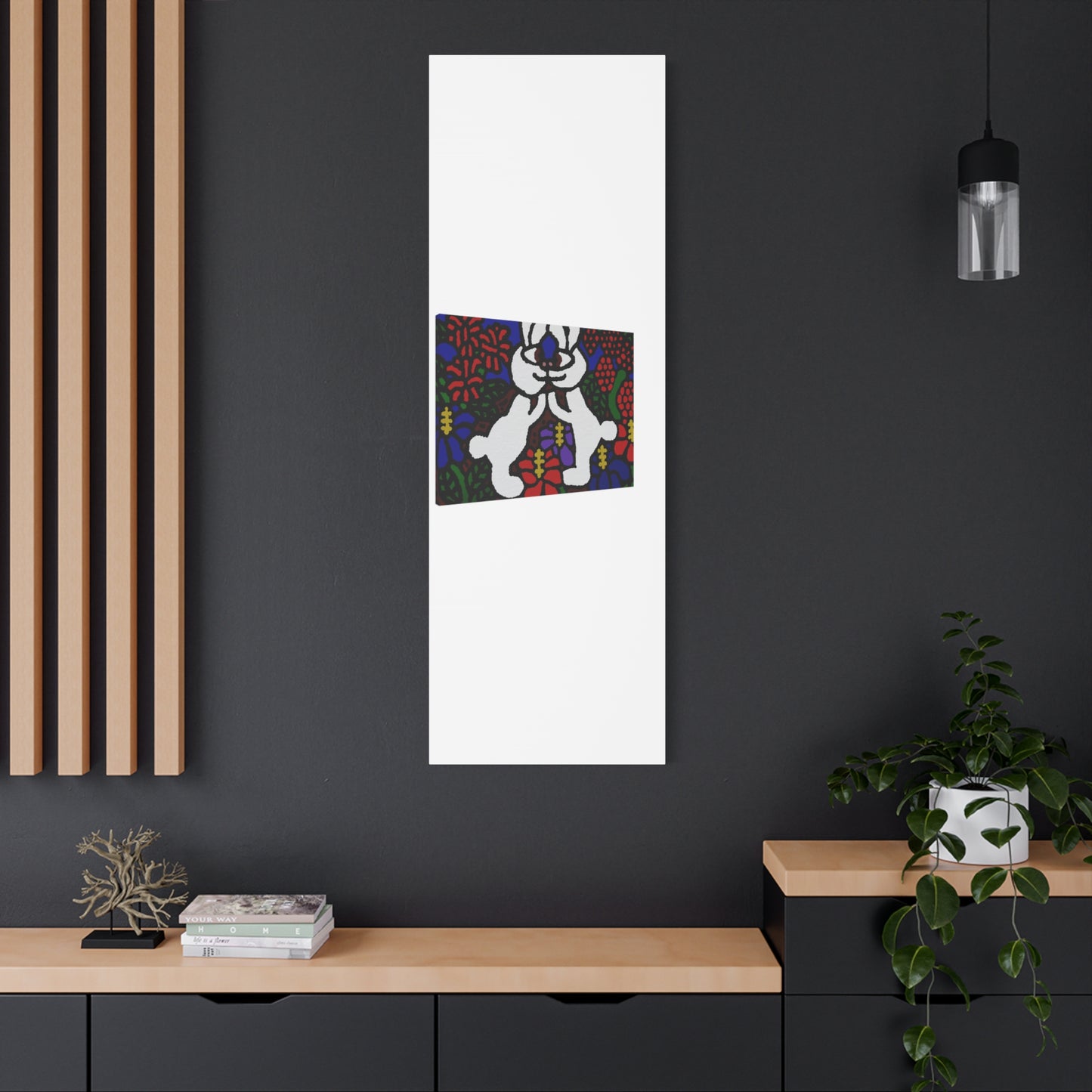 Bunnies in love Canvas (Large)