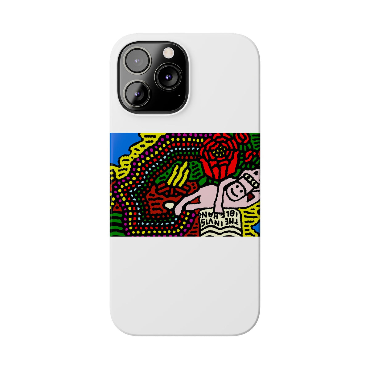 Enjoying our companionship Slim Phone Case