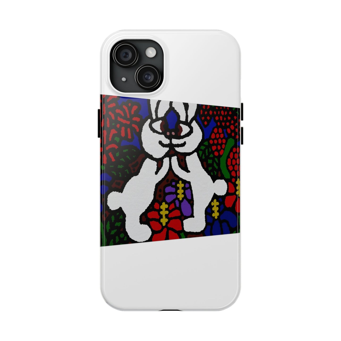 Bunnies in love Tough Phone Case