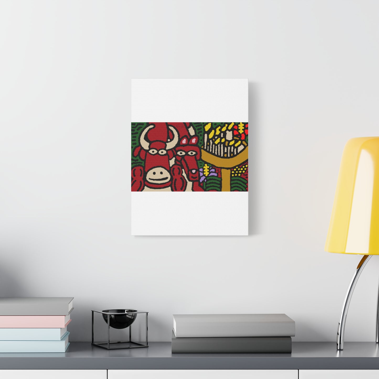 Going blessed by light together Canvas (Small)
