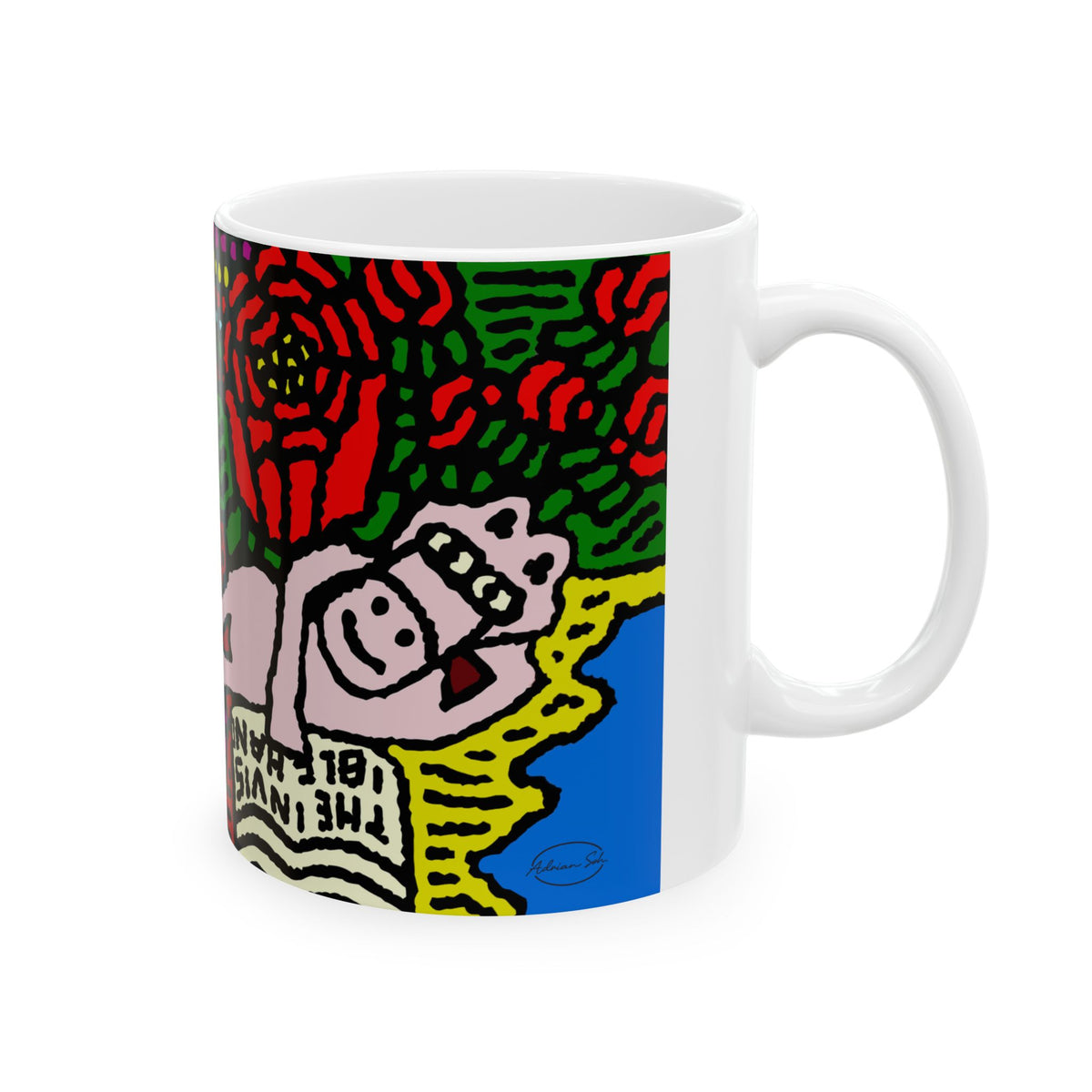 Enjoying our companionship Ceramic Mug