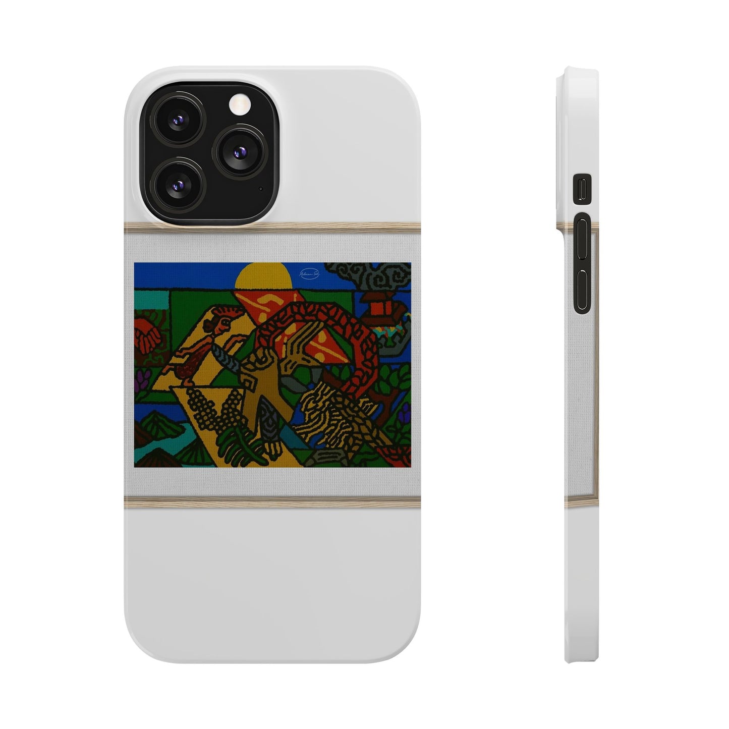 Drawing your own destiny Slim Phone Case