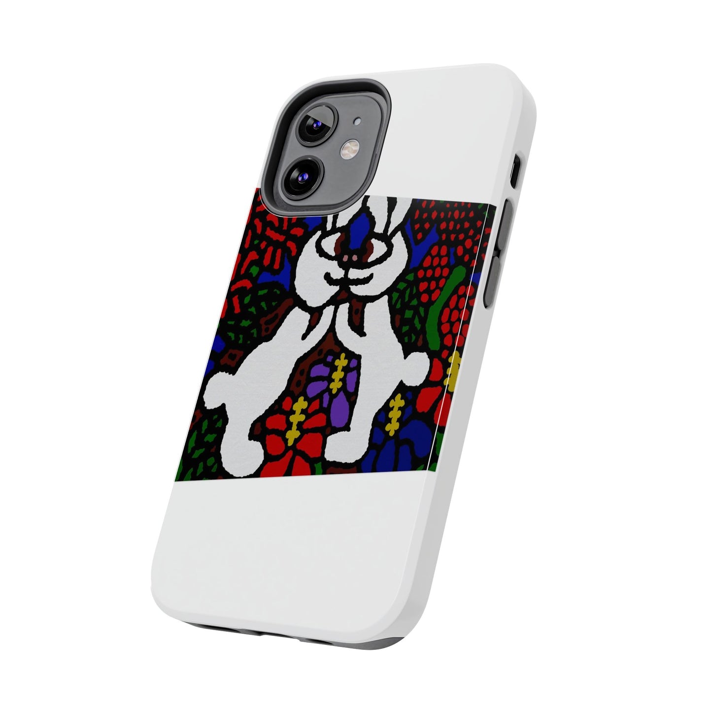 Bunnies in love Tough Phone Case