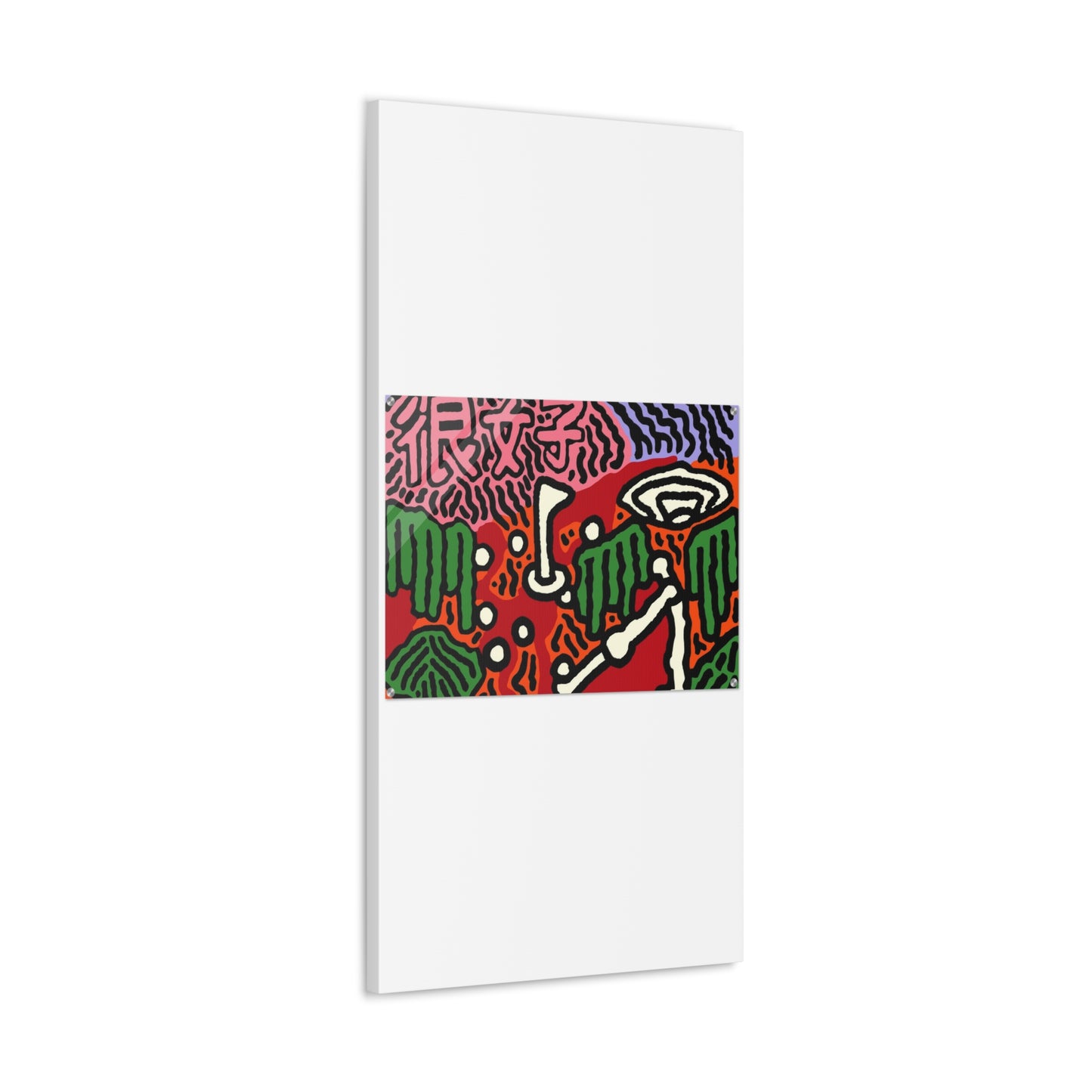 Scoring goals throughout life Canvas (Small)
