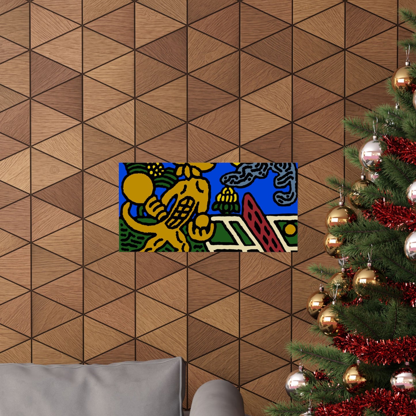 Ready for making big serves in life Matte Poster Horizontal (Small)