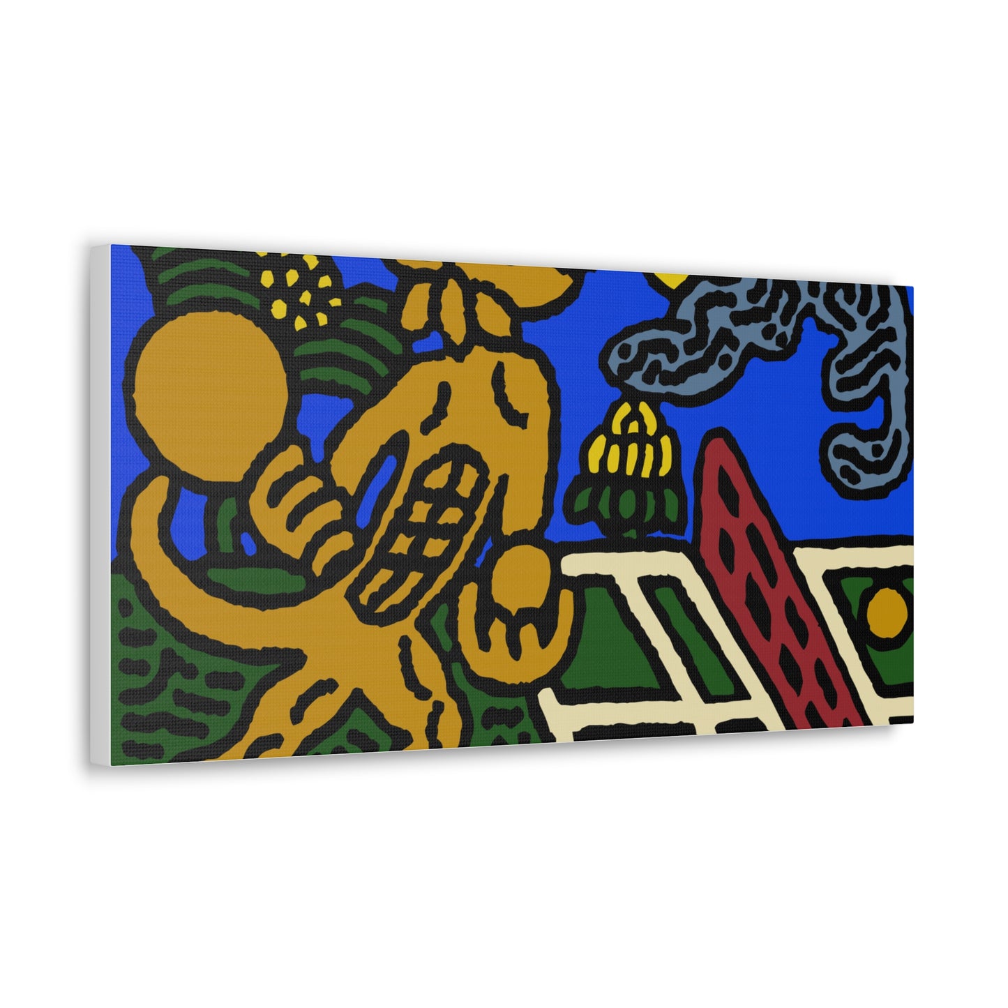 Ready for making big serves in life Canvas (Small)