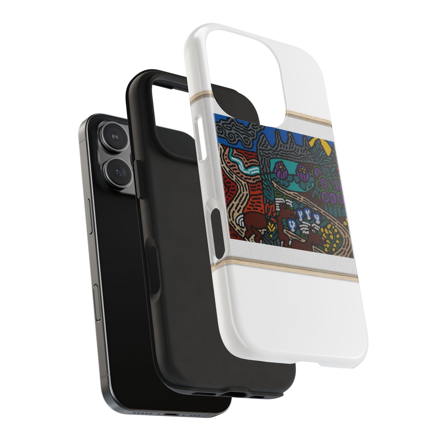 Road to a Sanctuary and Oasis Tough Phone Case
