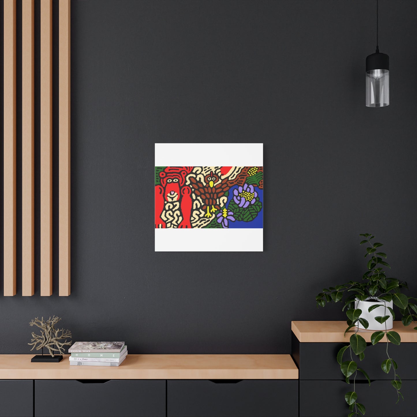 Friendly competition Canvas (Large)