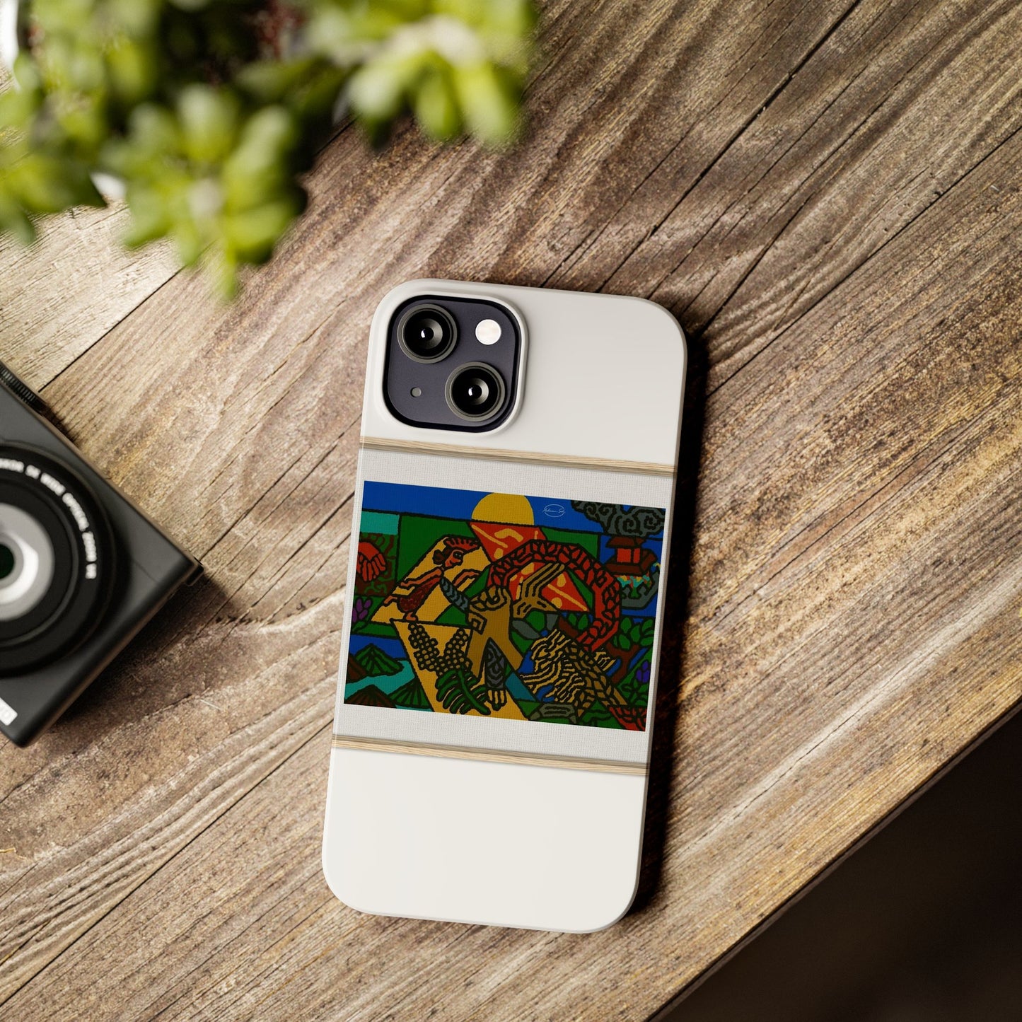 Drawing your own destiny Slim Phone Case