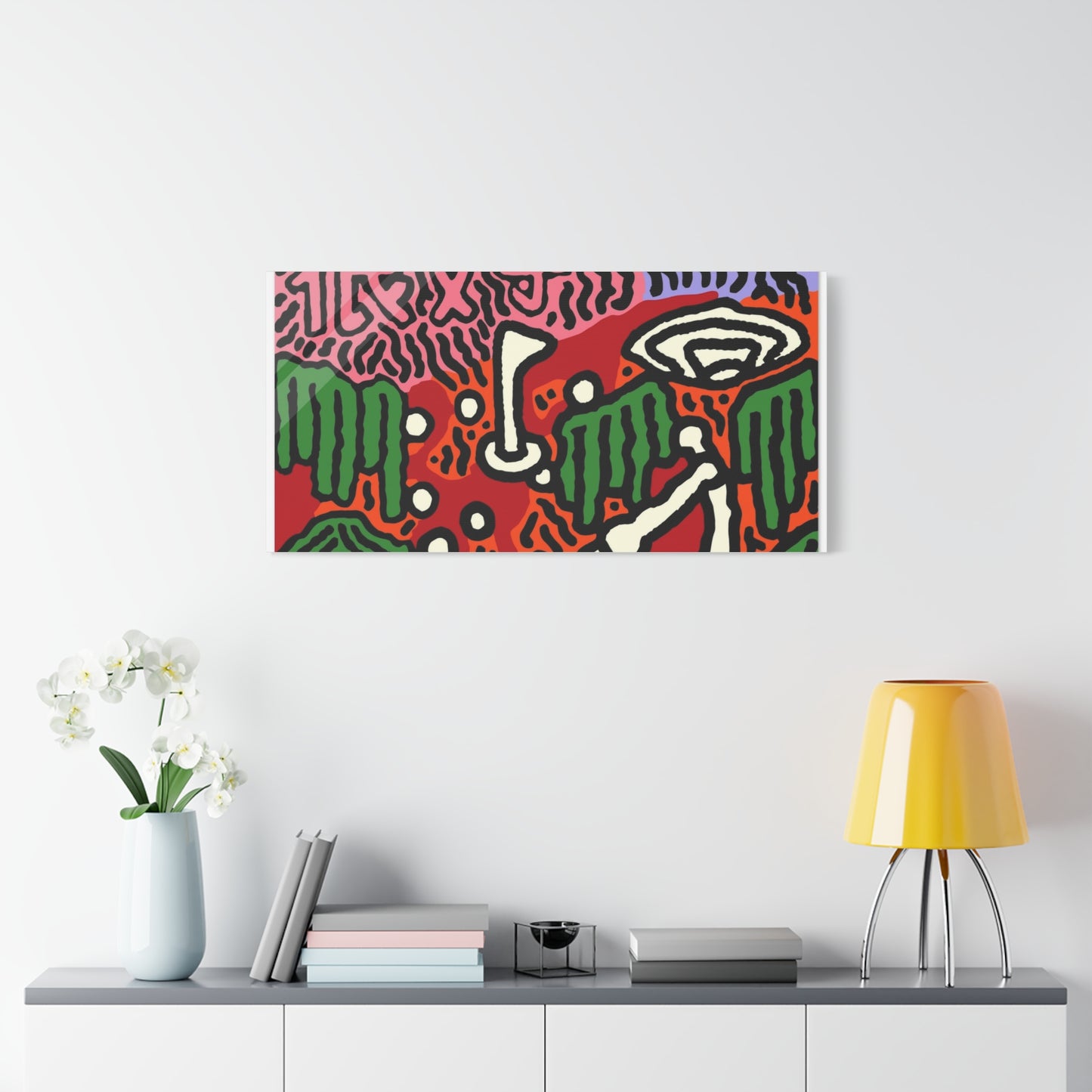 Scoring goals throughout life Canvas (Large)