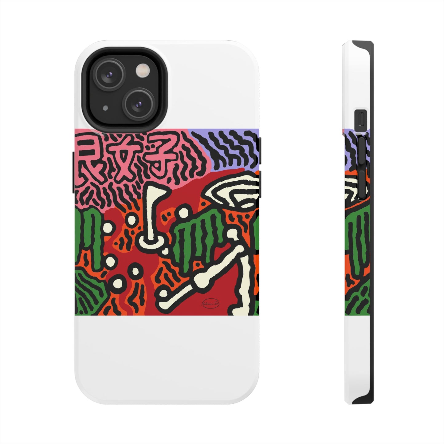 Hitting holes in one throughout life Tough Phone Case