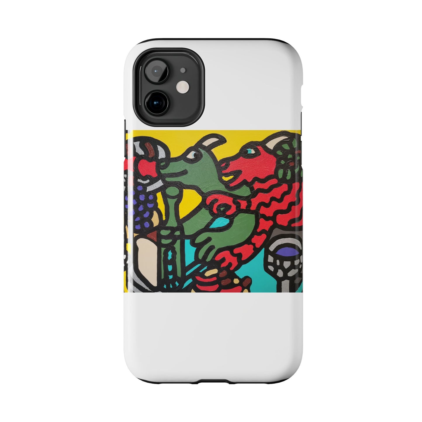 Enjoying our companionship Tough Phone Case