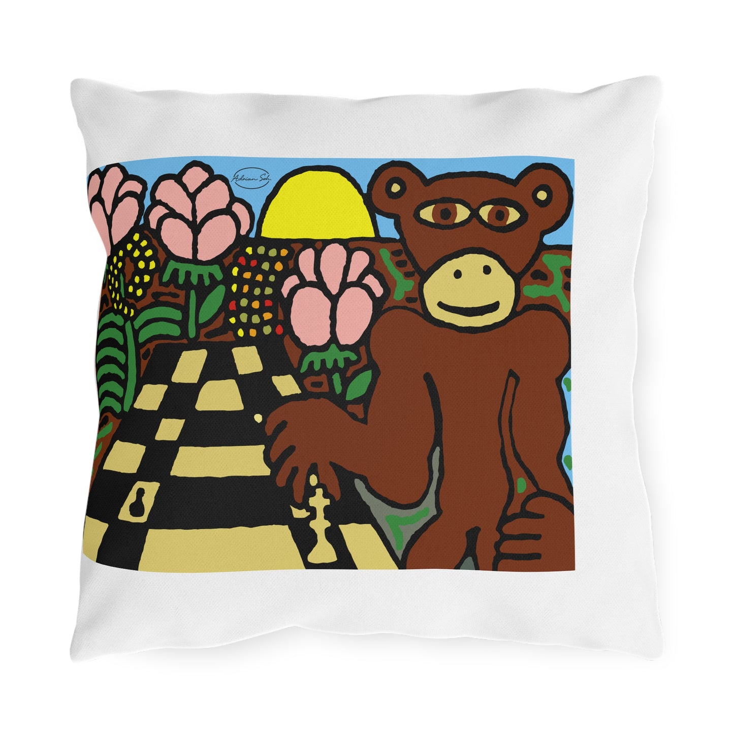 The supreme strategist — Outdoor Pillow