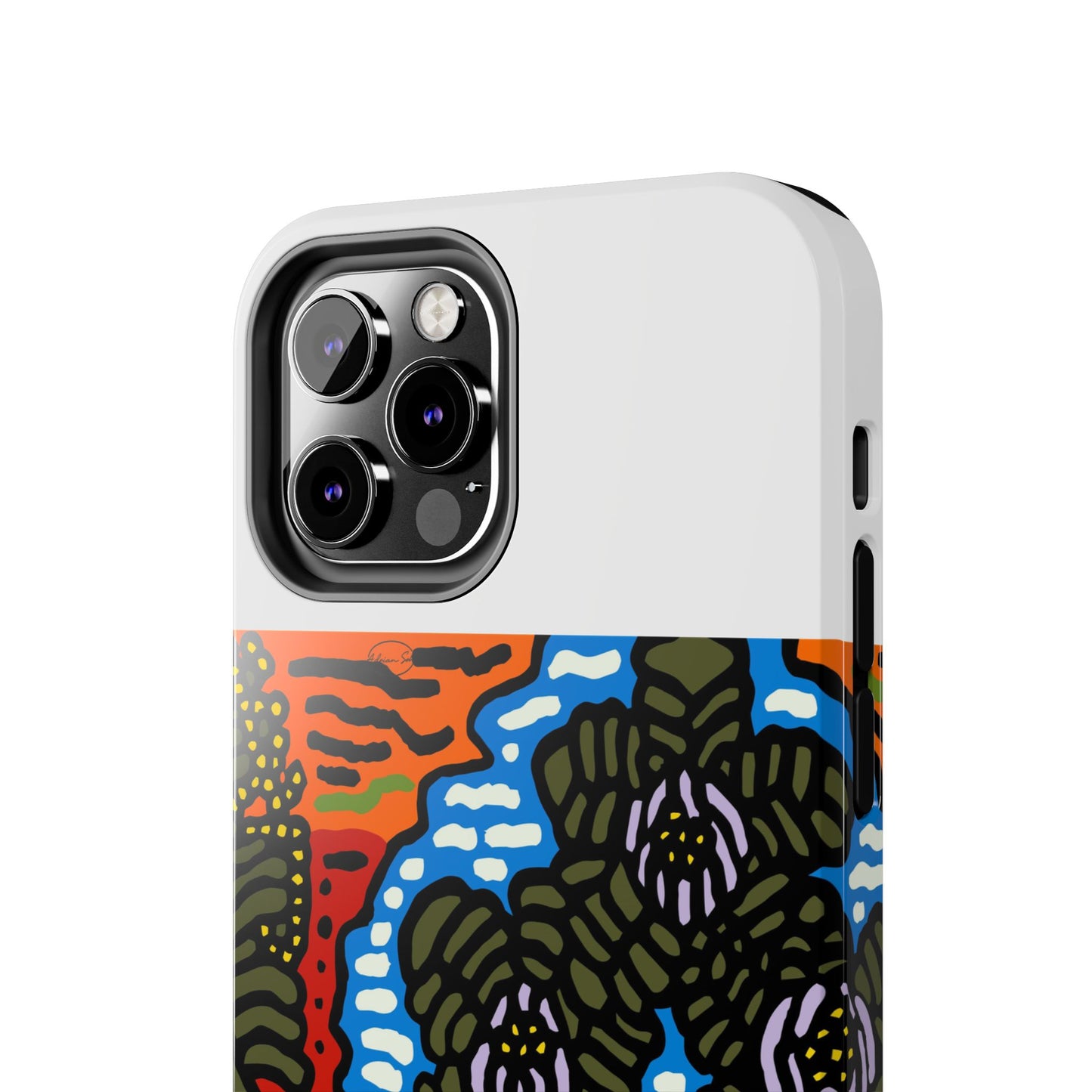 The Sri Lankan water lilies meets the Australian wattle Tough Phone Case