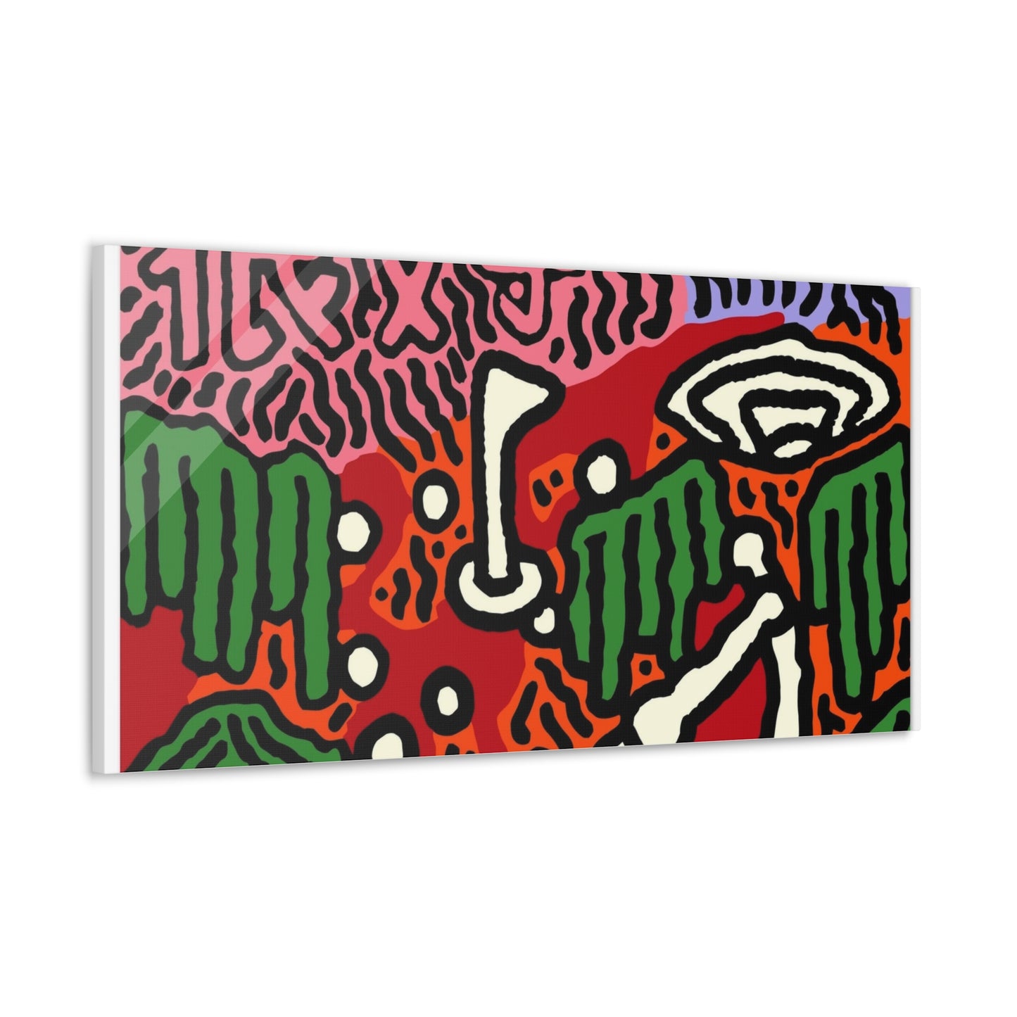 Scoring goals throughout life Canvas (Large)