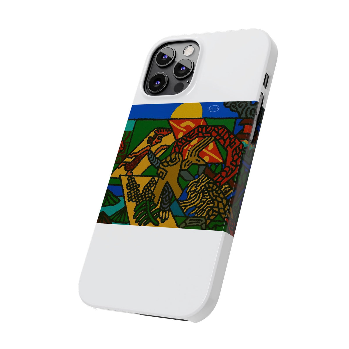 Drawing your own destiny Slim Phone Case