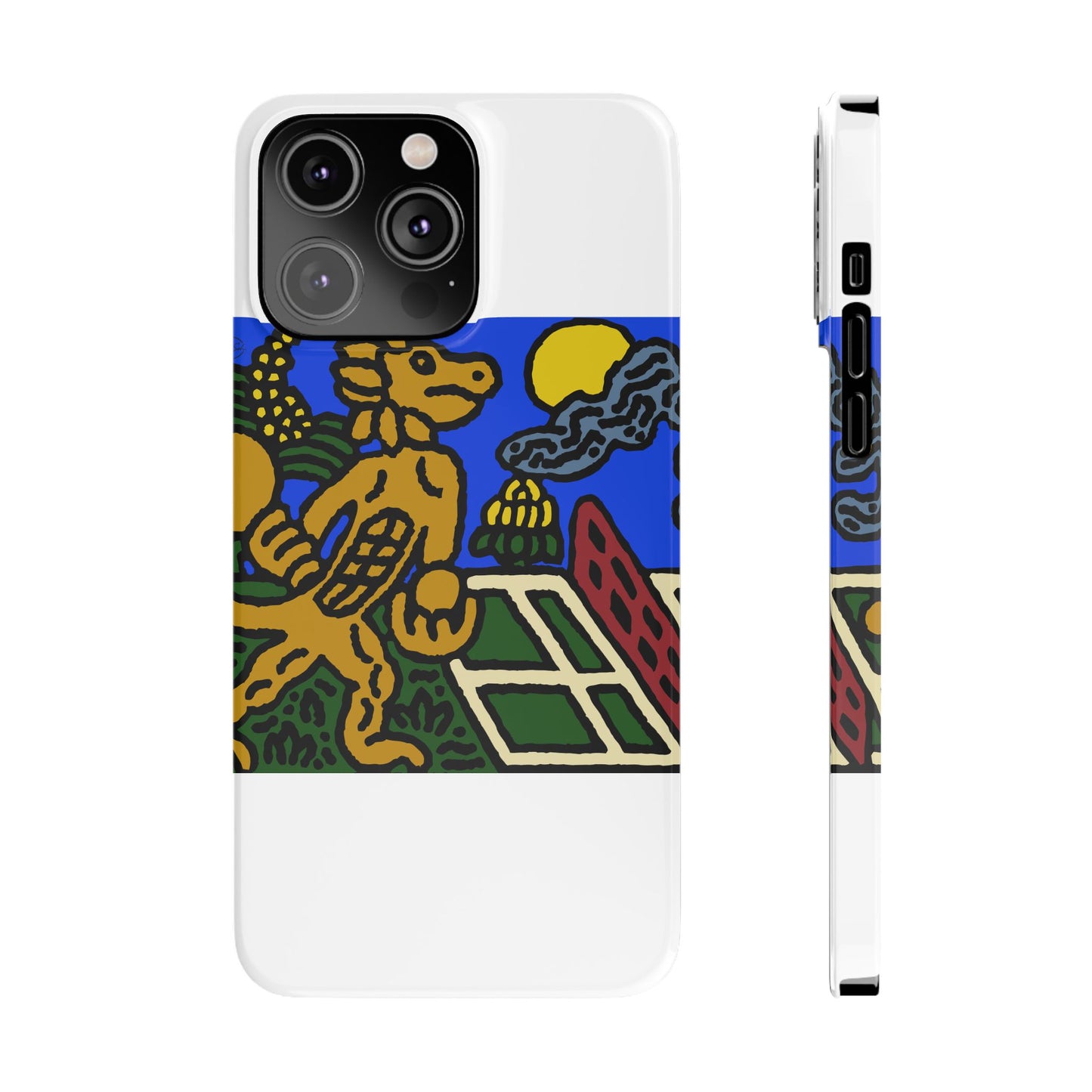 Ready for making big serves in life Slim Phone Case