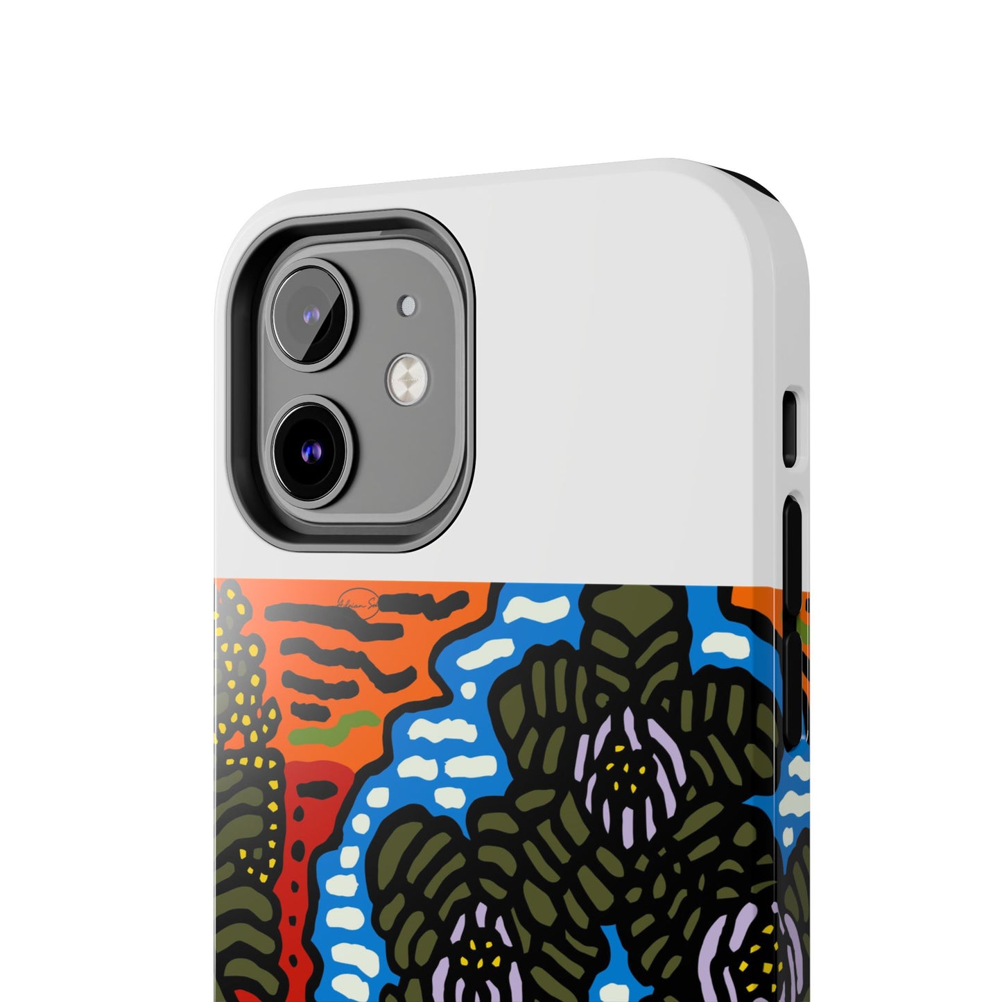 The Sri Lankan water lilies meets the Australian wattle Tough Phone Case