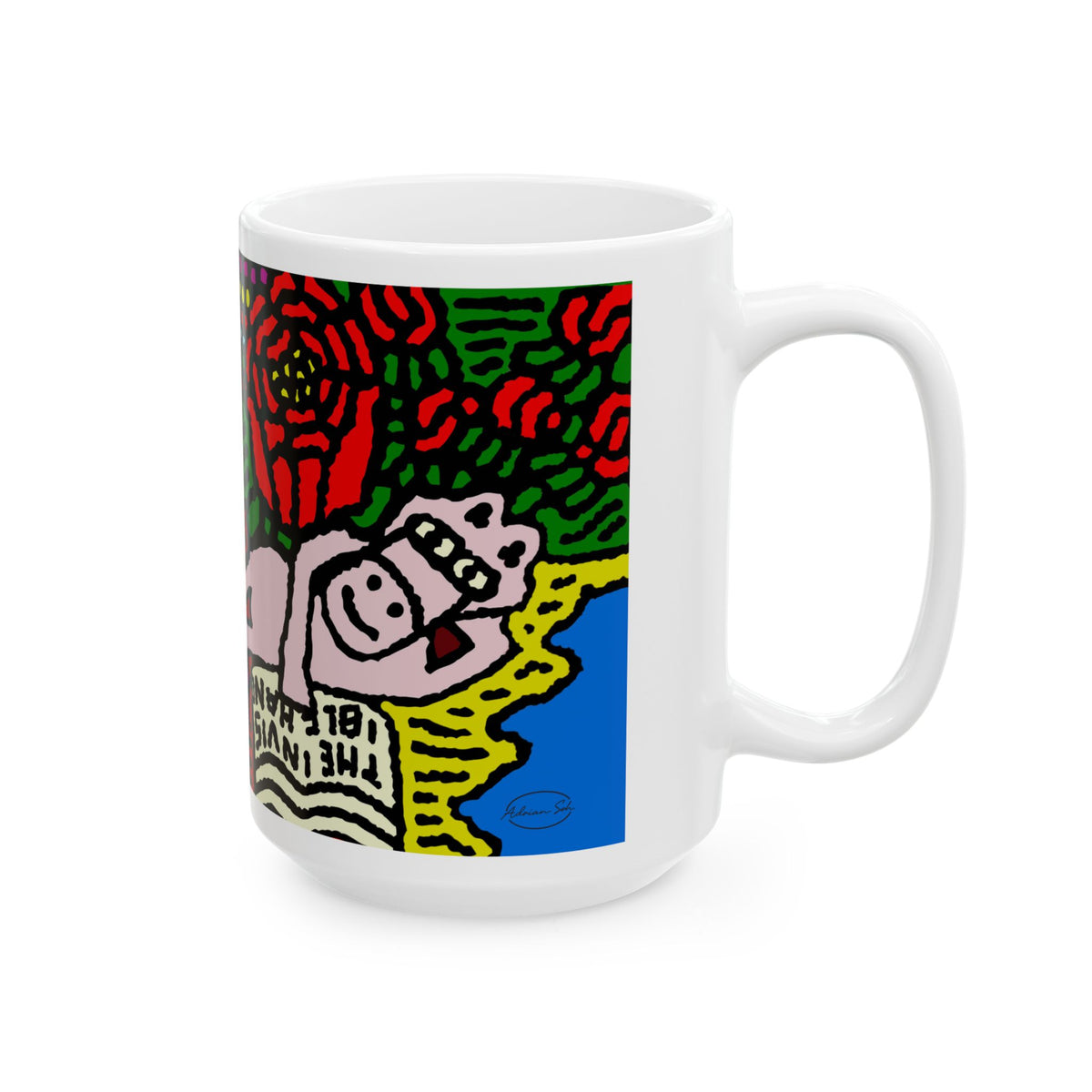 Enjoying our companionship Ceramic Mug