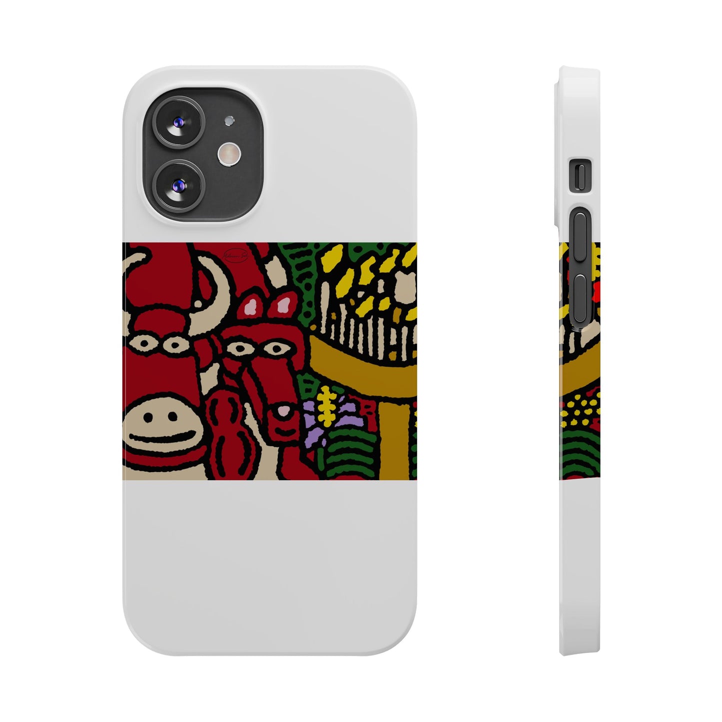 Going blessed by light together Slim Phone Case