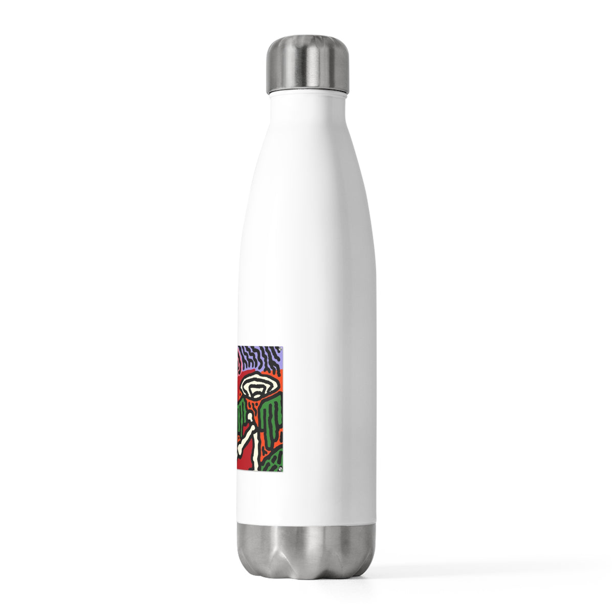 Scoring goals throughout life Stainless Steel Water Bottle