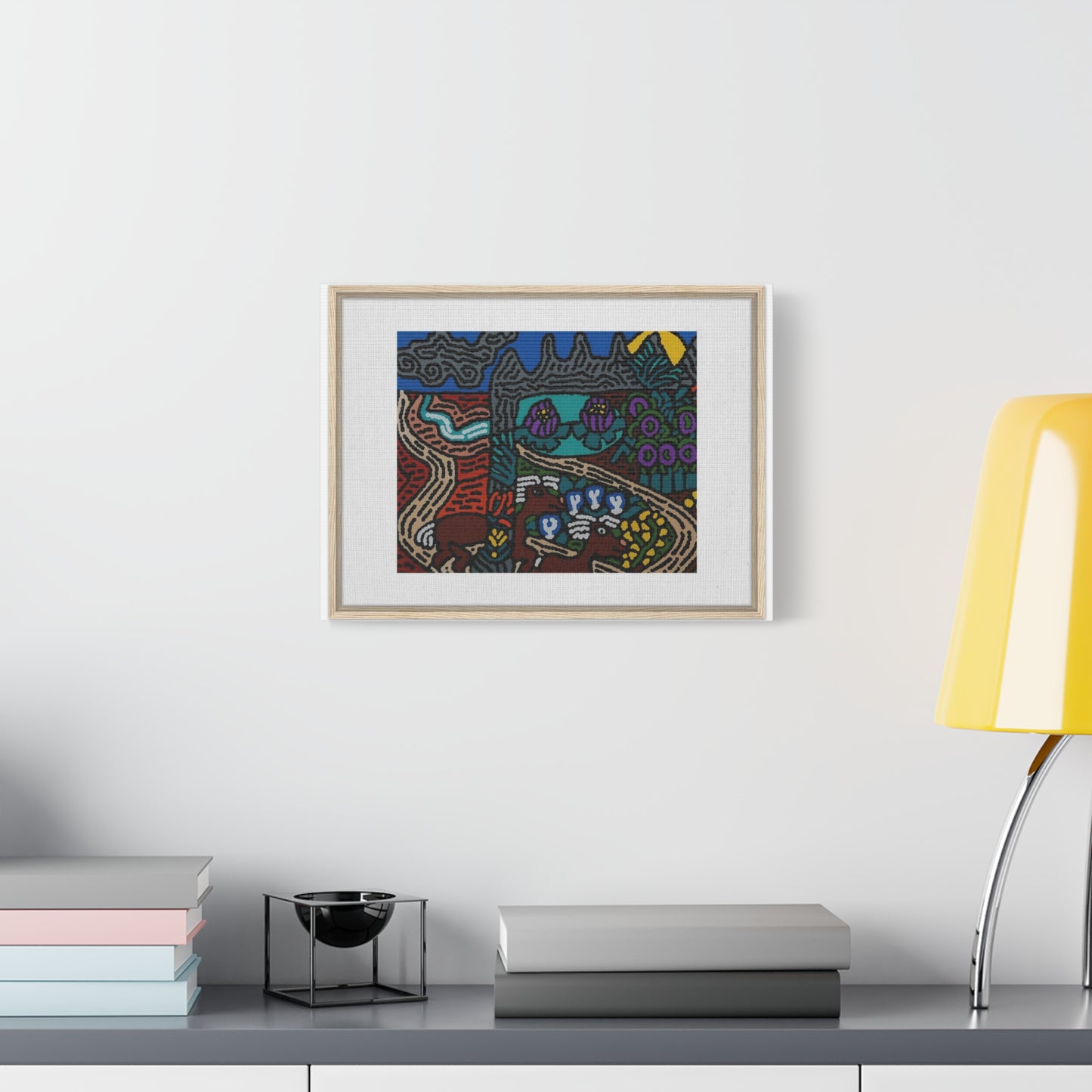 Road to a Sanctuary and Oasis Canvas (Small)