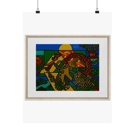 Drawing your own destiny Matte Poster Vertical (Small)