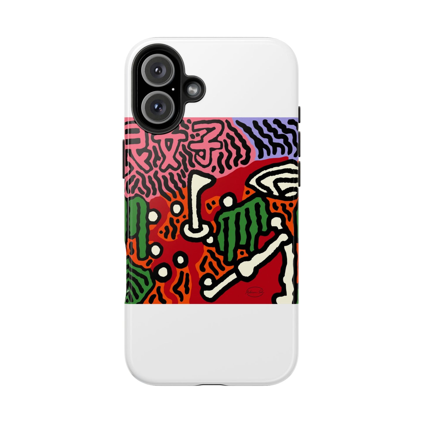 Hitting holes in one throughout life Tough Phone Case