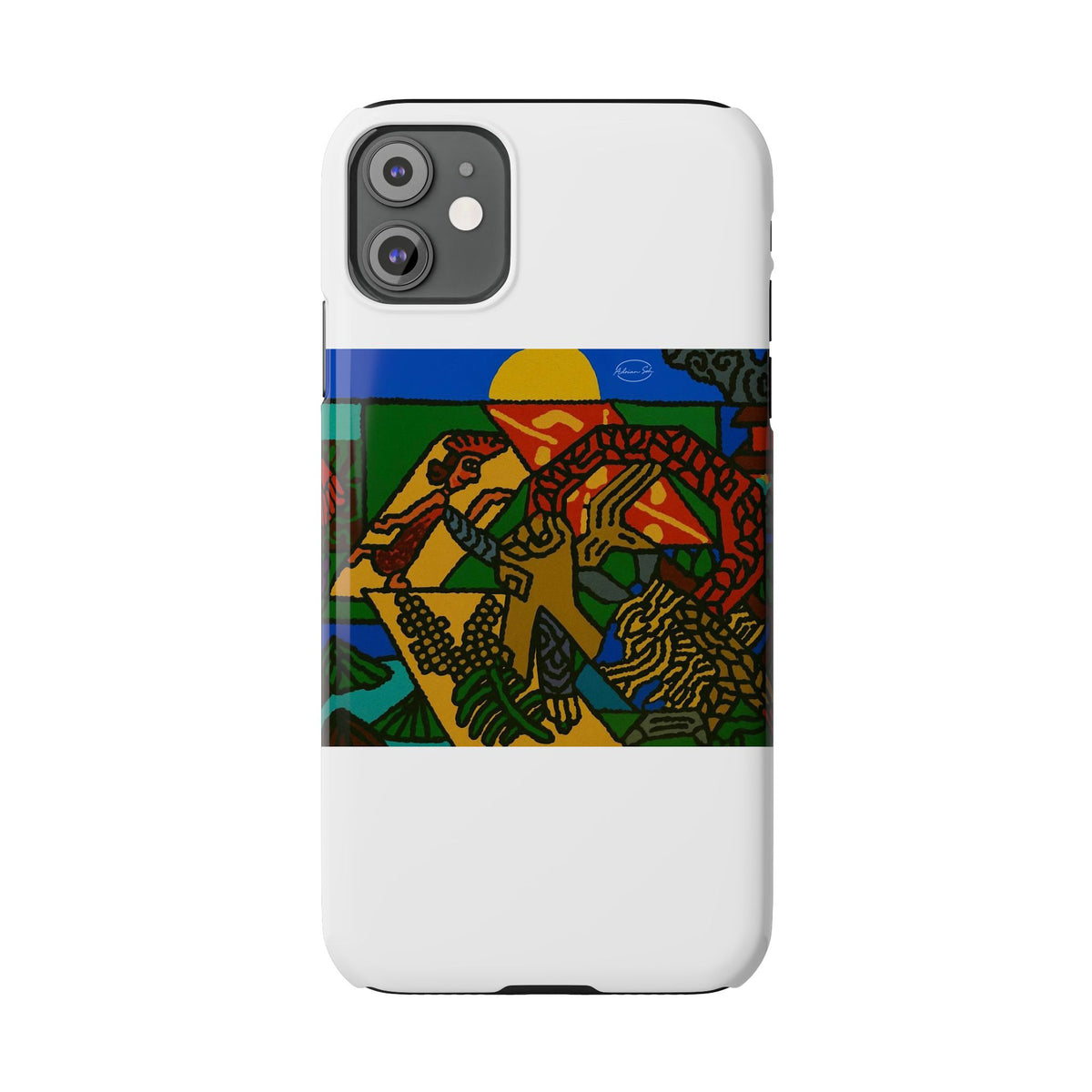 Drawing your own destiny Slim Phone Case