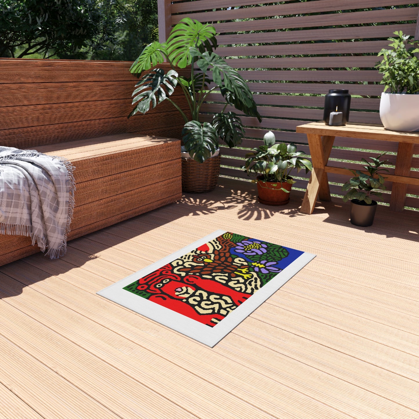 Friendly competition — Outdoor Rug