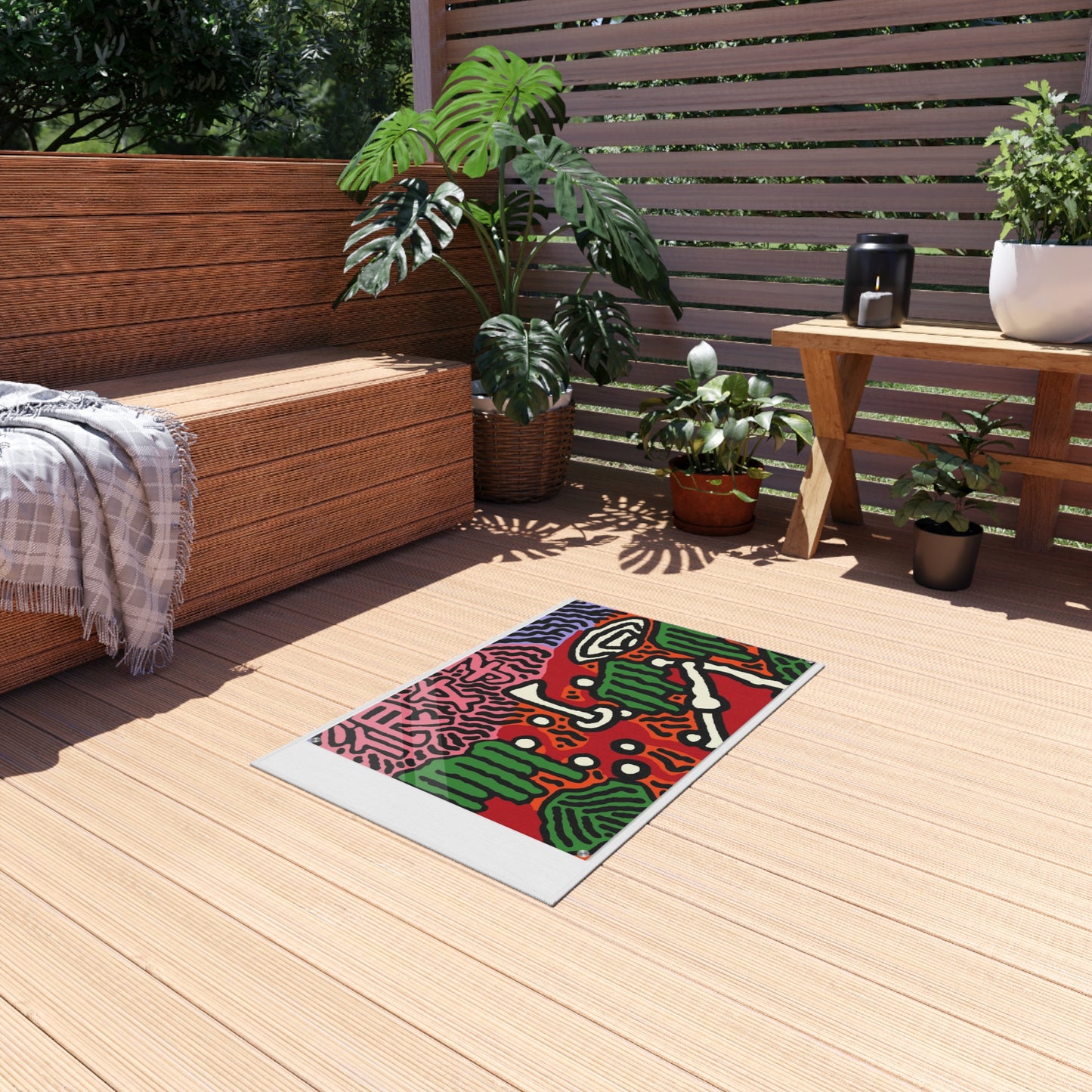 Scoring Goals Throughout Life — Outdoor Rug
