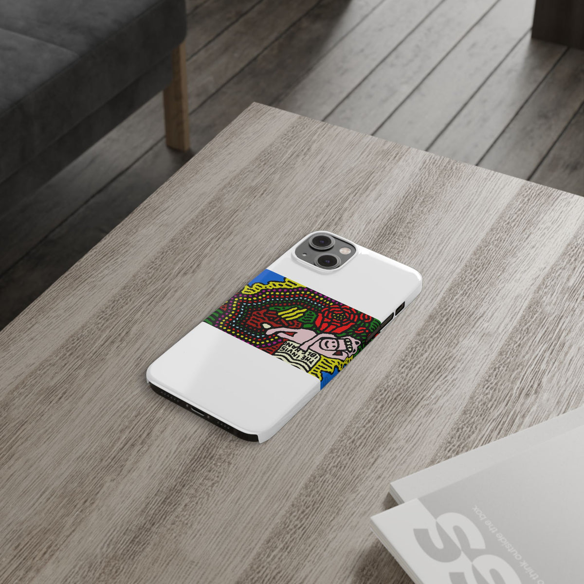 Enjoying our companionship Slim Phone Case