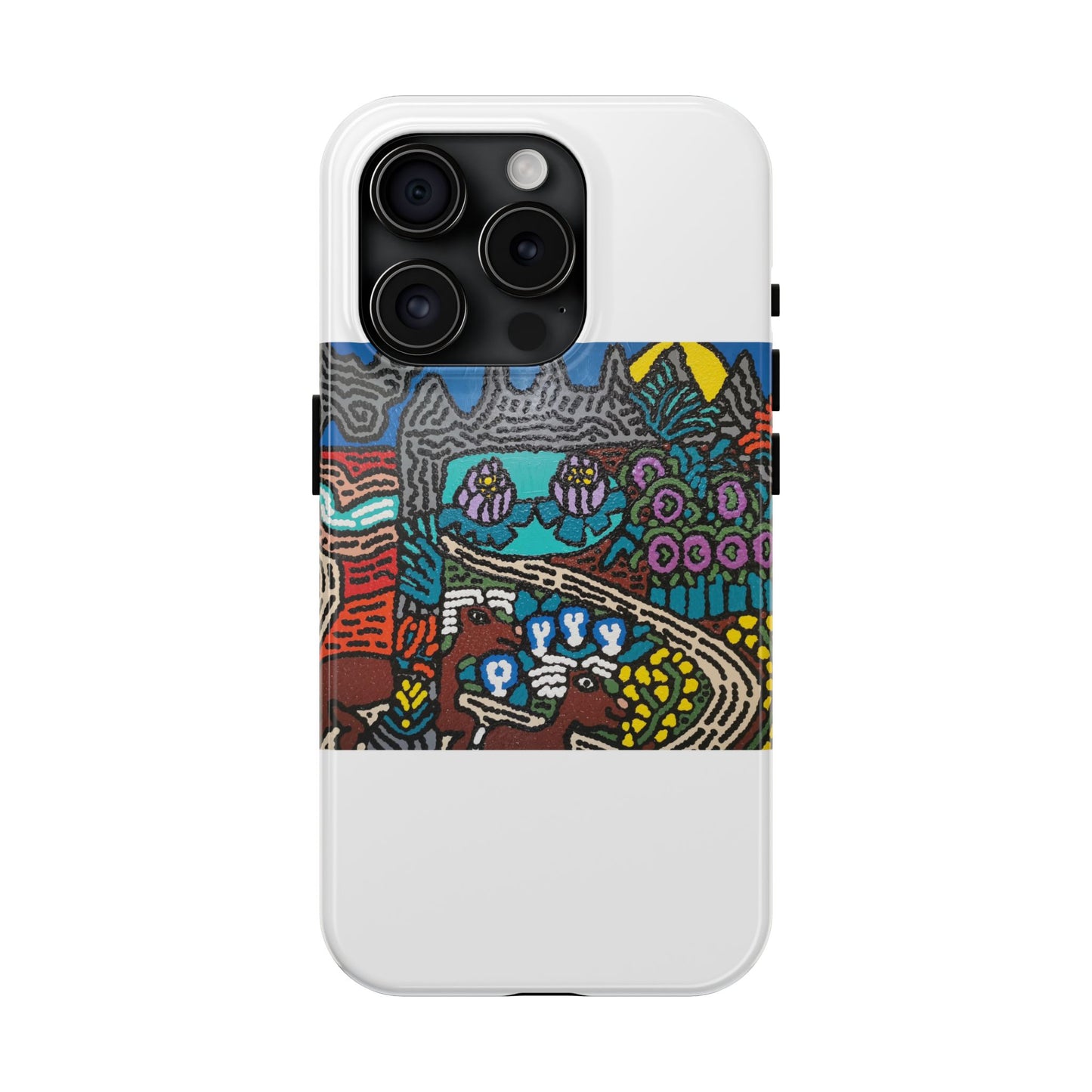 Going to the valley of hope and prosperity Tough Phone Case