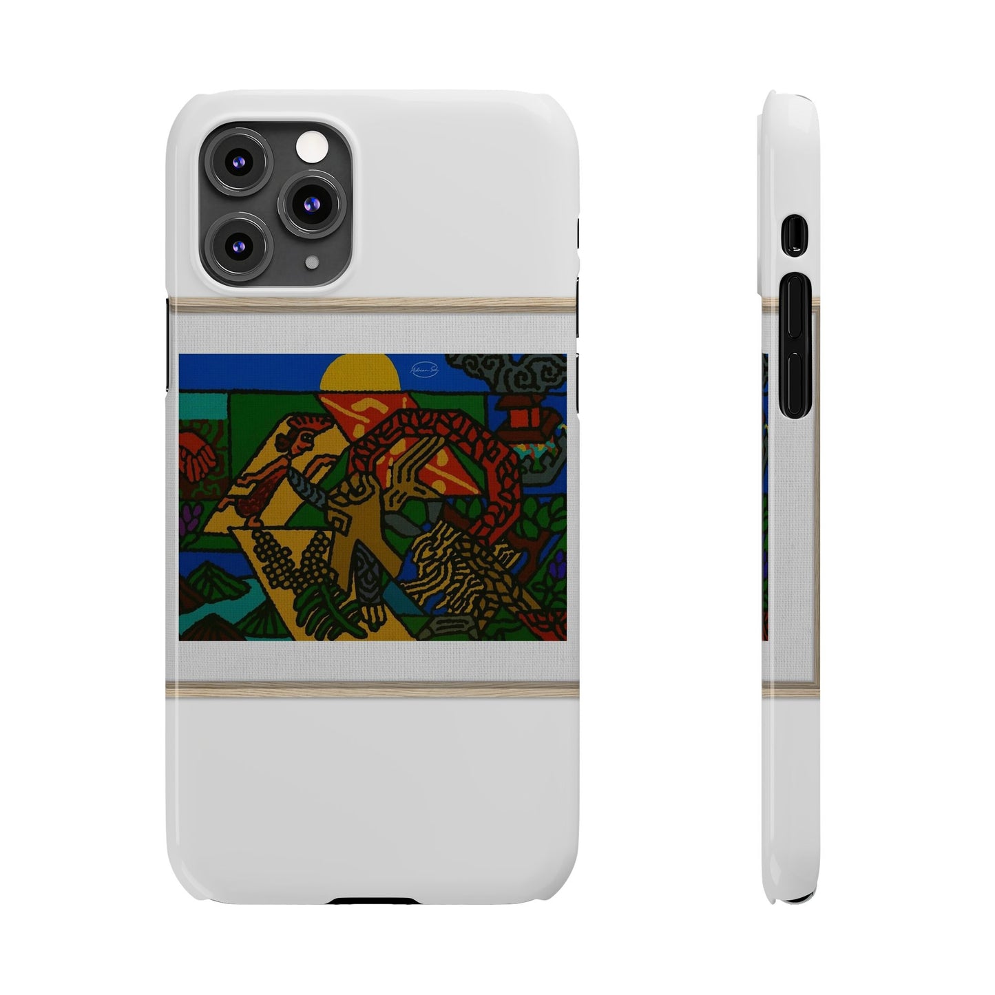 Drawing your own destiny Slim Phone Case