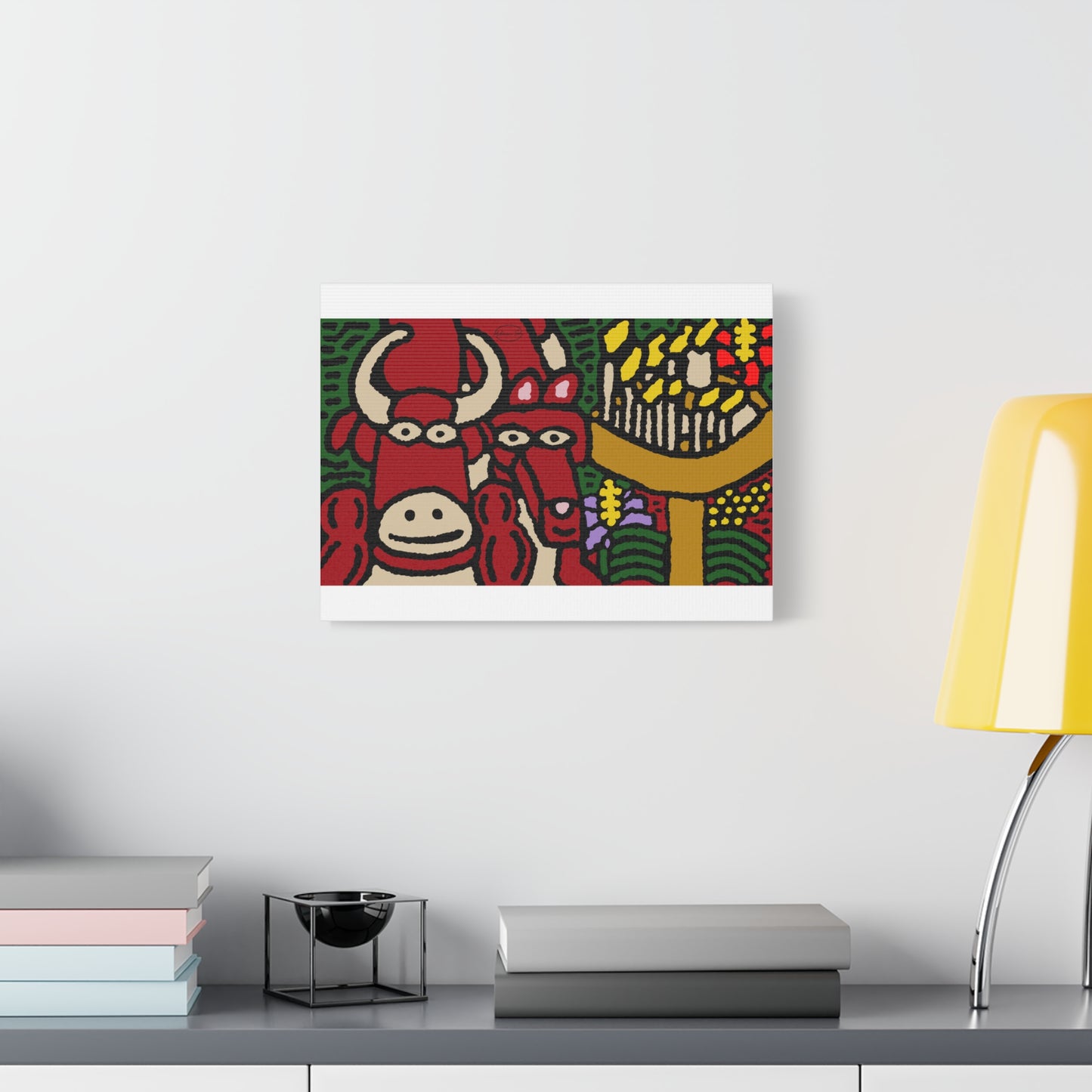 Going blessed by light together Canvas (Small)