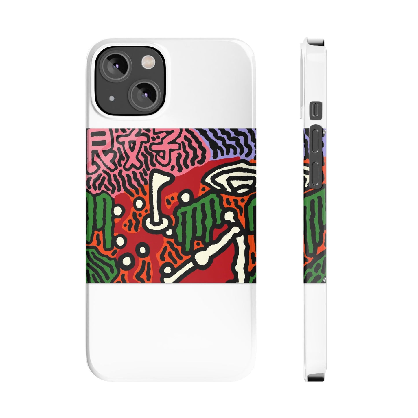 Scoring goals throughout life Slim Phone Case