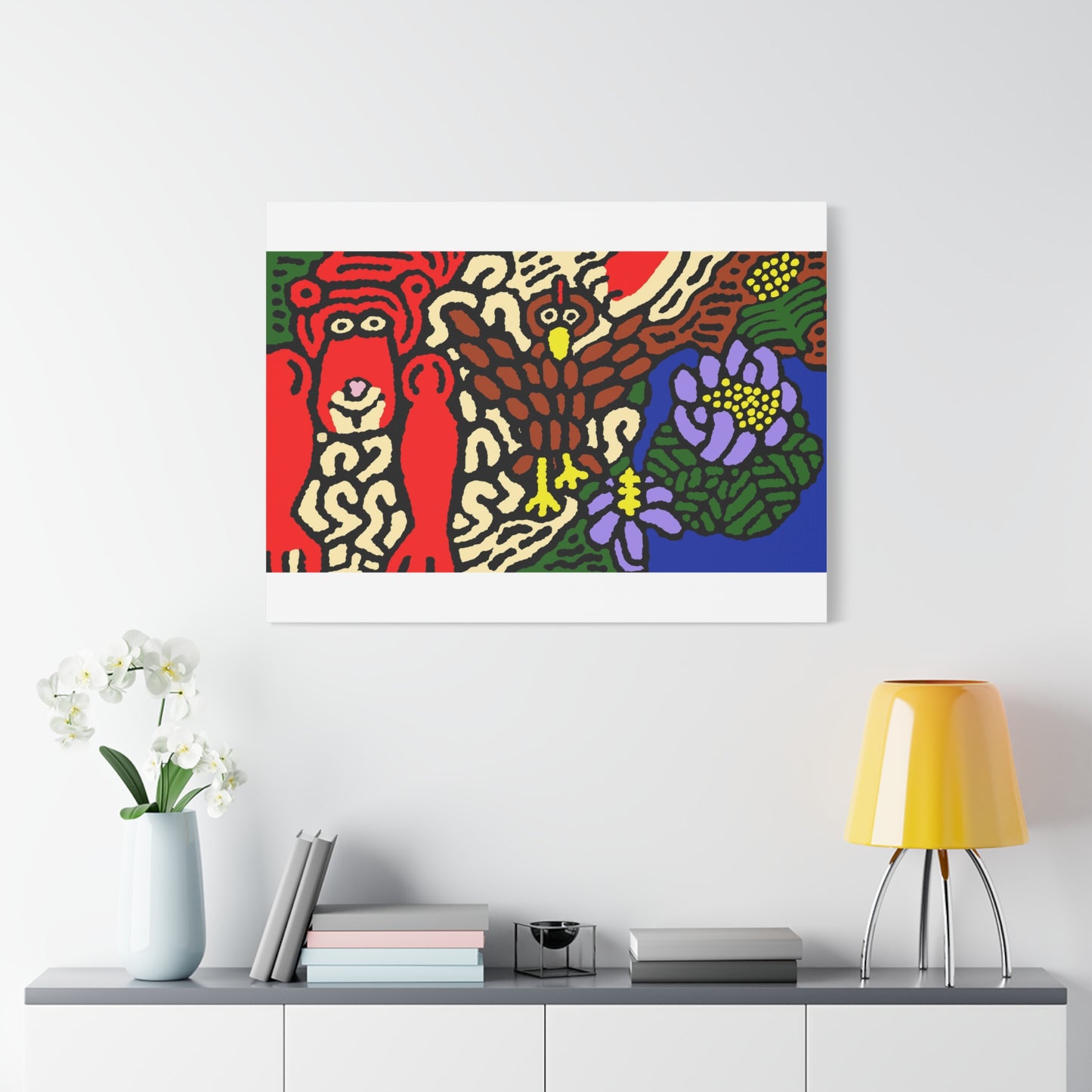 Friendly competition Canvas (Small)