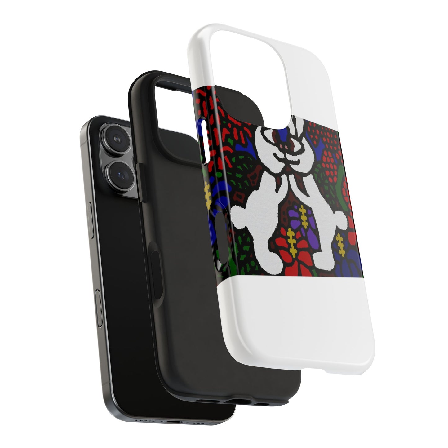 Bunnies in love Tough Phone Case