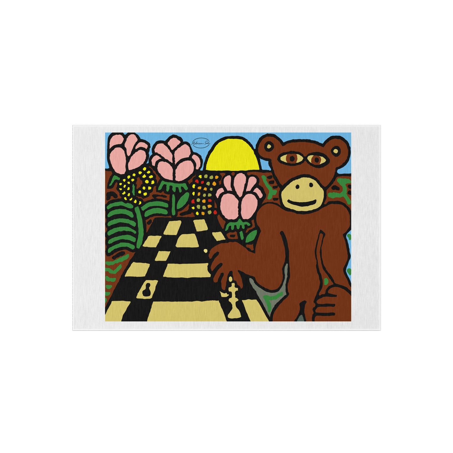 The supreme strategist — Outdoor Rug