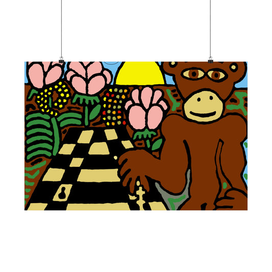 Supreme strategist Matte Poster Horizontal (Large)