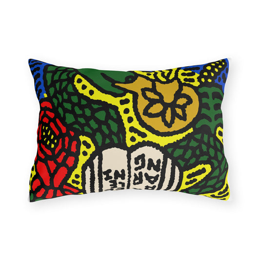 Shining a light on knowledge — Outdoor Pillow