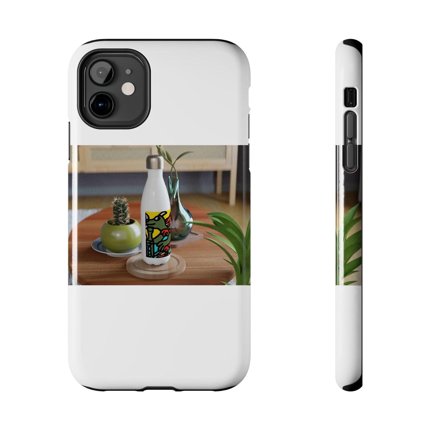 Two dragons enjoying a feast together Tough Phone Case