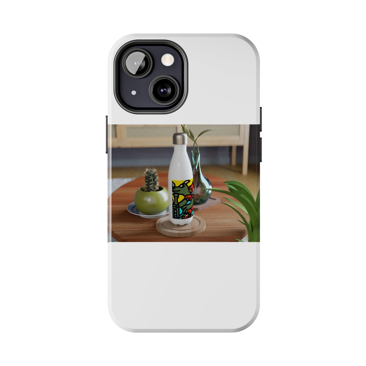 Two dragons enjoying a feast together Tough Phone Case