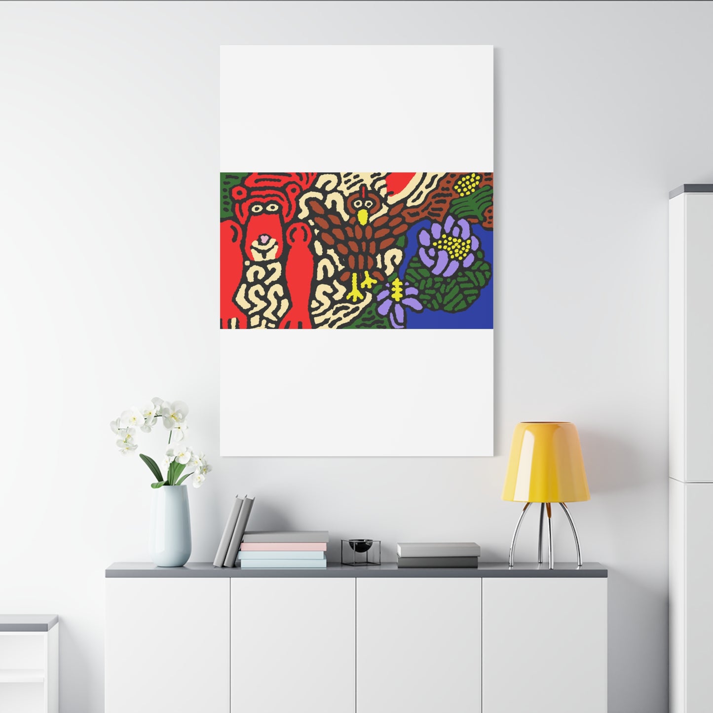 Friendly competition Canvas (Large)