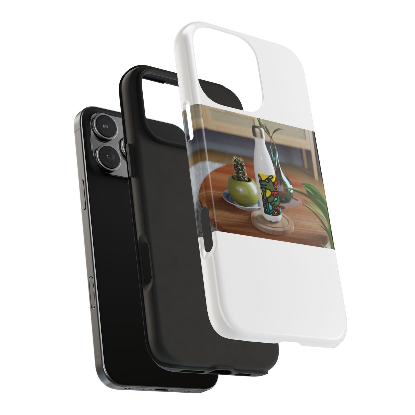 Two dragons enjoying a feast together Tough Phone Case