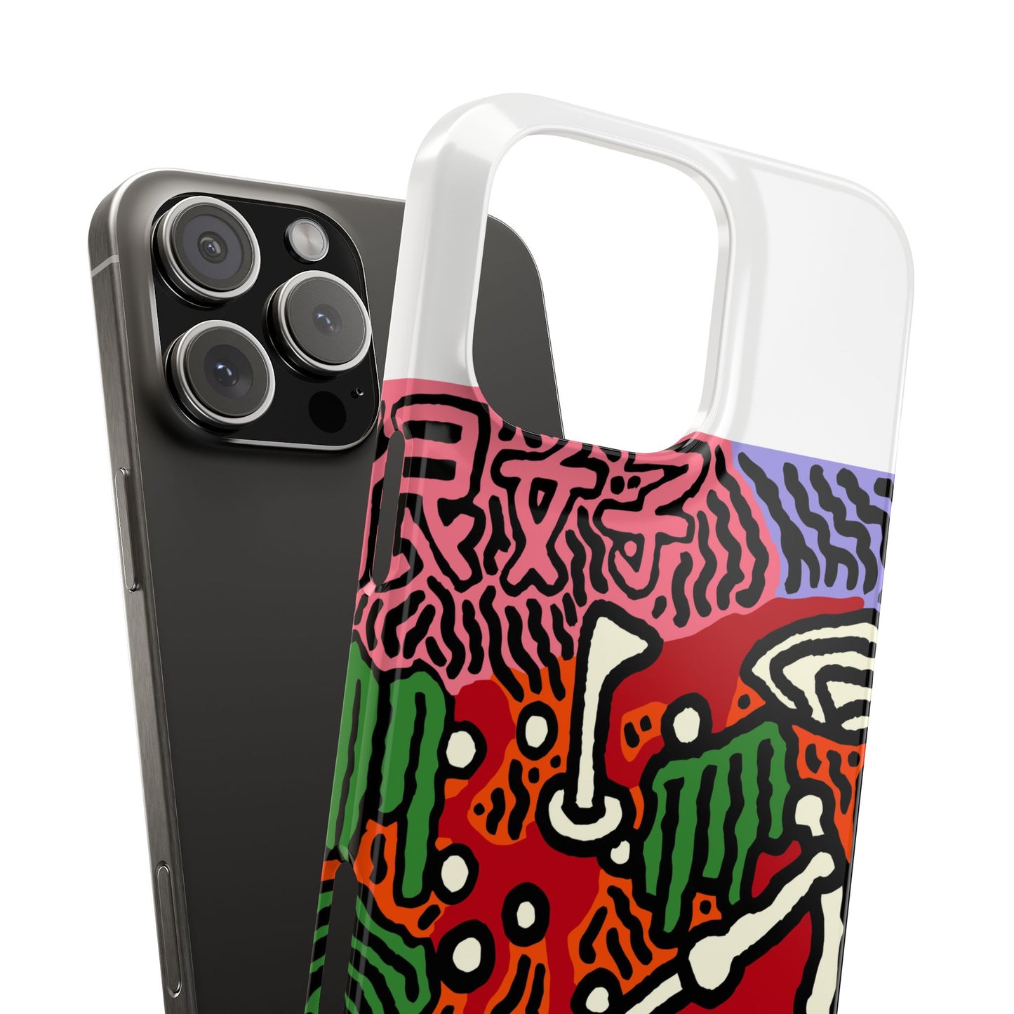 Hitting holes in one throughout life Slim Phone Case